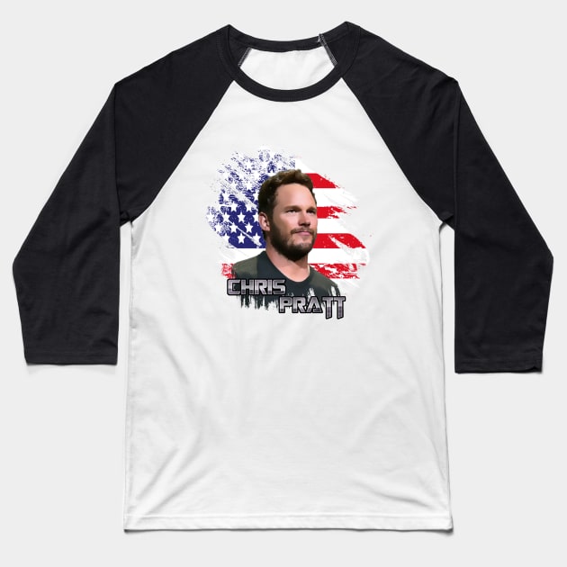 CHRIS PRATT  Okay But CHRIS PRATT Though dont thread on me Baseball T-Shirt by Javacustoms